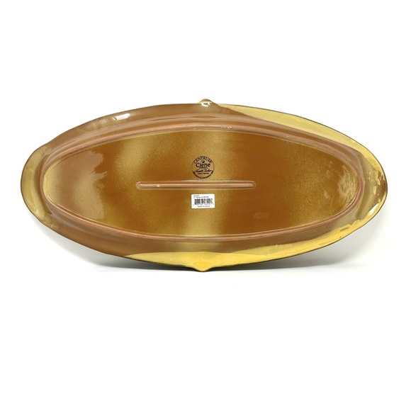 Vintage Centrum Ciene by Nanette Vacher Hand Painted 21” Oval Platter M1655 - Picture 5 of 6